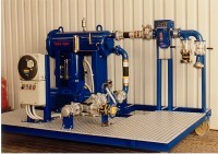 pumping and measuring system for storage and delivery of aviation fuel Jet A1